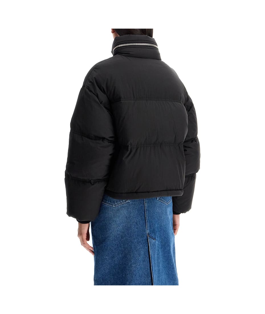 Ami Alexandre Mattiussi 'down Jacket With Logo Patch