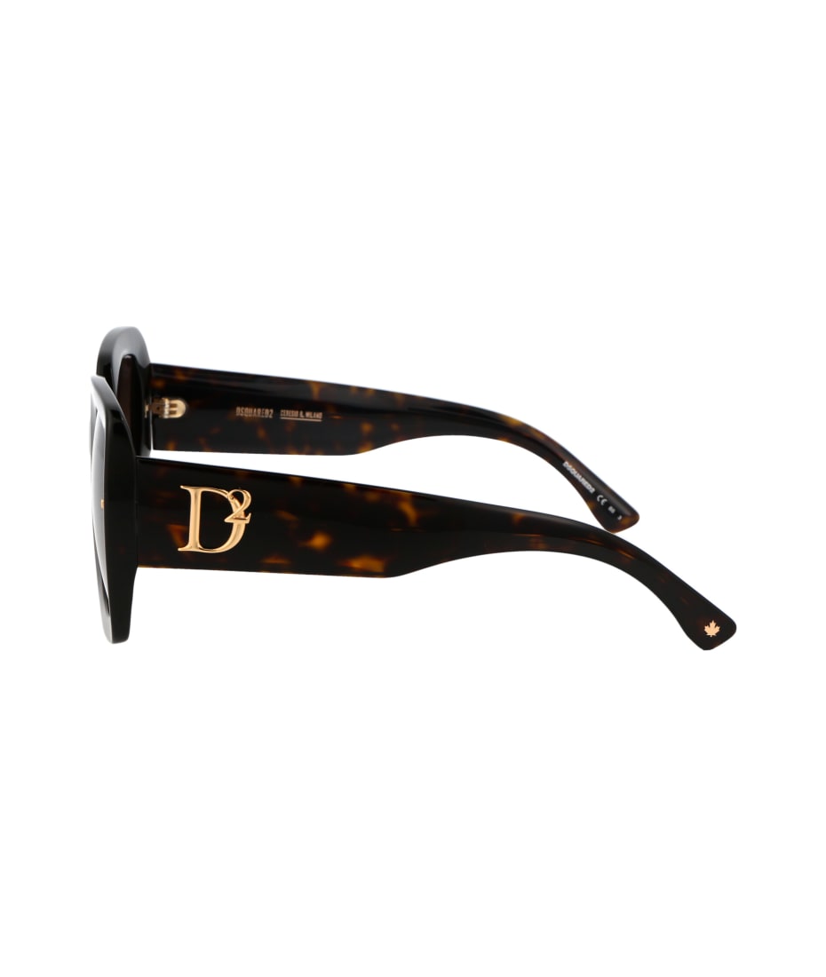 Dsquared2 Eyewear D2 0063/s Sunglasses - 086HA HAVANA