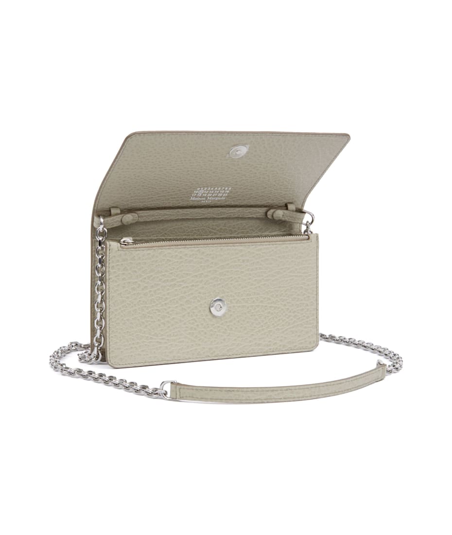 【送料&関税込】Maison Margiela Wallet On Chain - Unisex Maison Margiela Women's Wallet On A Chain Bag - Black | Coggles