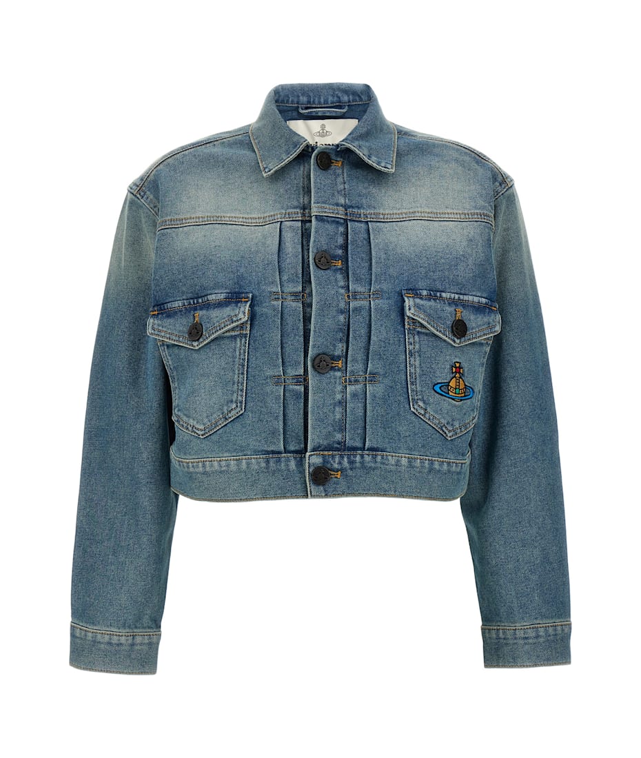 Vivienne Westwood｜JACKETS (CROPPED MARLENE JACKET (1901 Vivienne Westwood 'marlene' Cropped Jacket | italist, ALWAYS