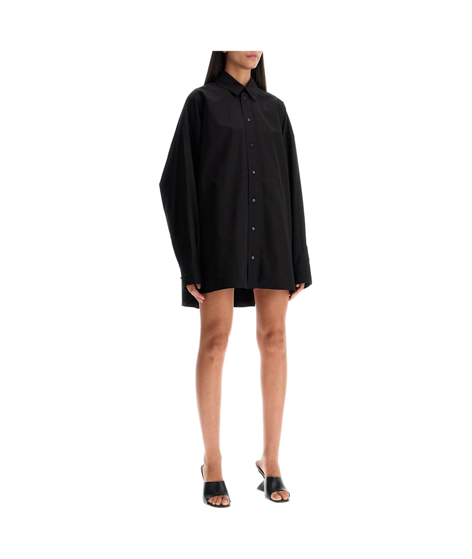 WARDROBE.NYC Mini Shirt Dress With Button Closure | italist, ALWAYS LIKE A  SALE