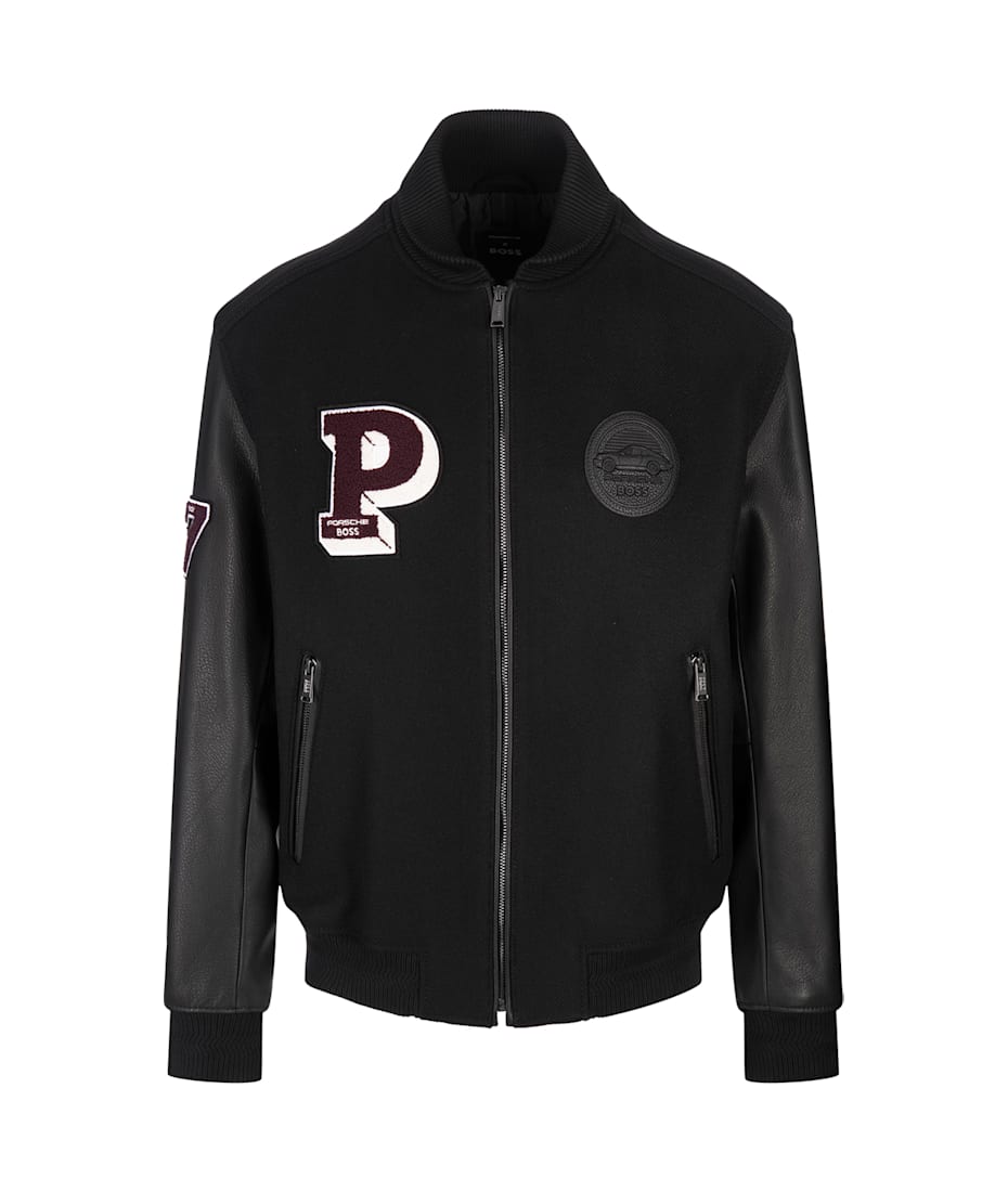 BOSS × PORSCHE レザージャケット【極美品】