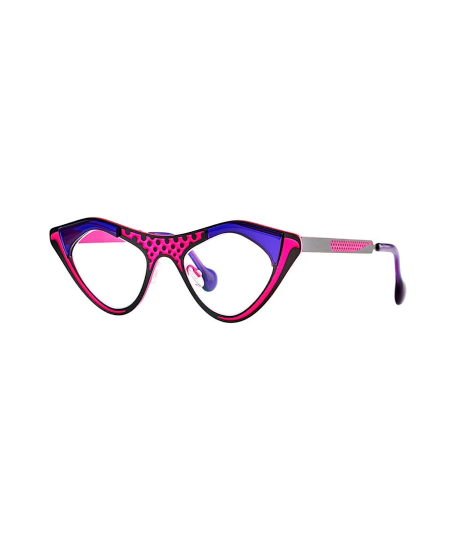 メガネ THEO Theo - LIZ 445 C 5+306+TRANSPARENT ORCHID - 445 Theo Eyewear Liz 445 C 5+306+transparent Orchid445 | italist