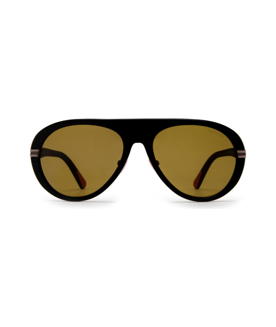 Moncler Eyewear Ml0240 Shiny Black Sunglasses - Shiny Black