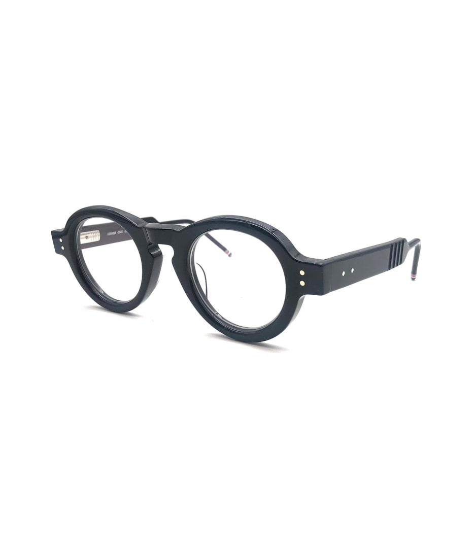 【送料&関税込】Thom Browne UEO923A/G0002 Eyewear - Unisex Thom Browne UES923A-G0002 Shiny Black/Dark Grey (923A-001