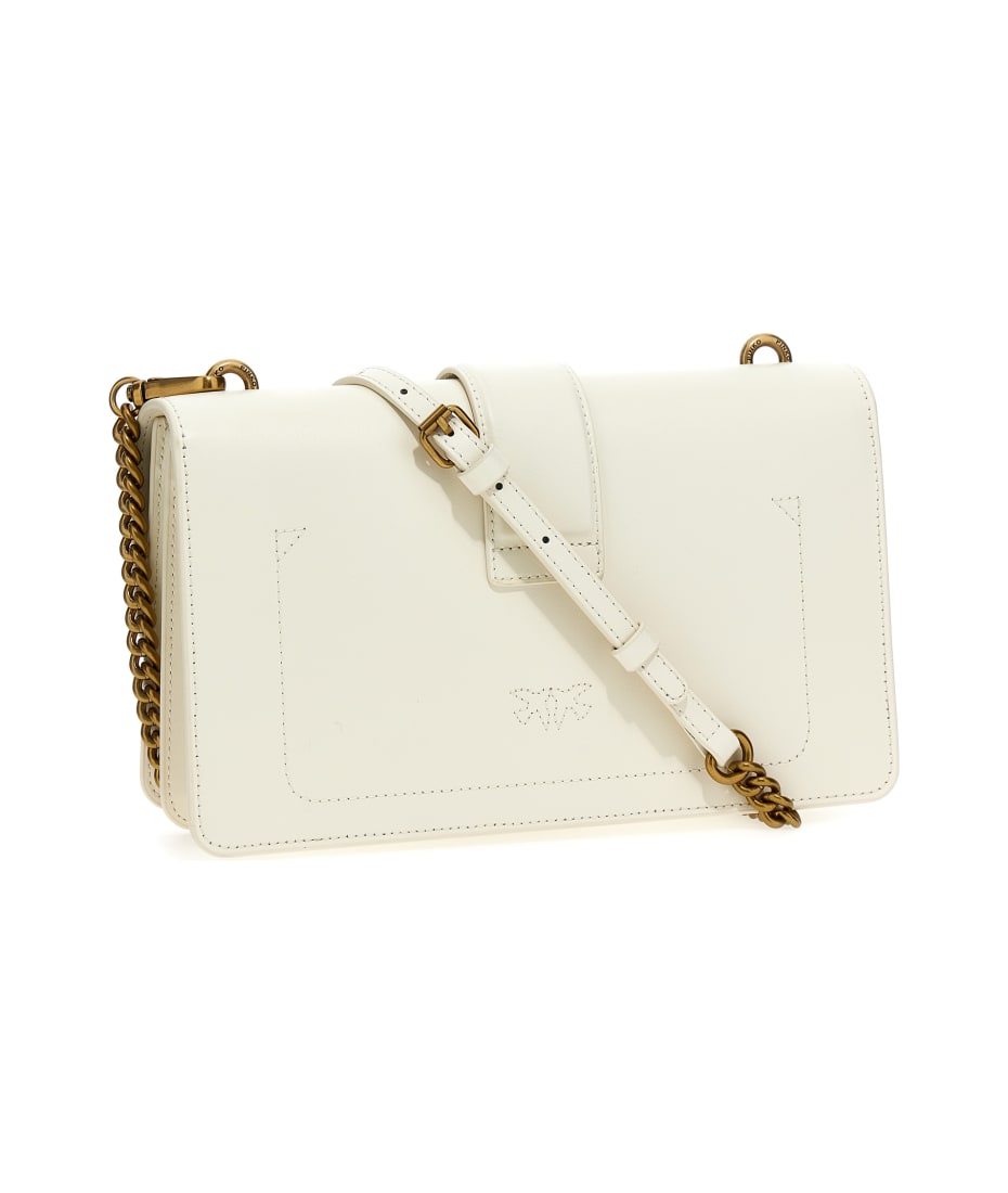 ショルダーバッグ・ポシェット PINKO 'Love One Classic Light' crossbody bag PINKO 'Love One Classic Light' crossbody bag White