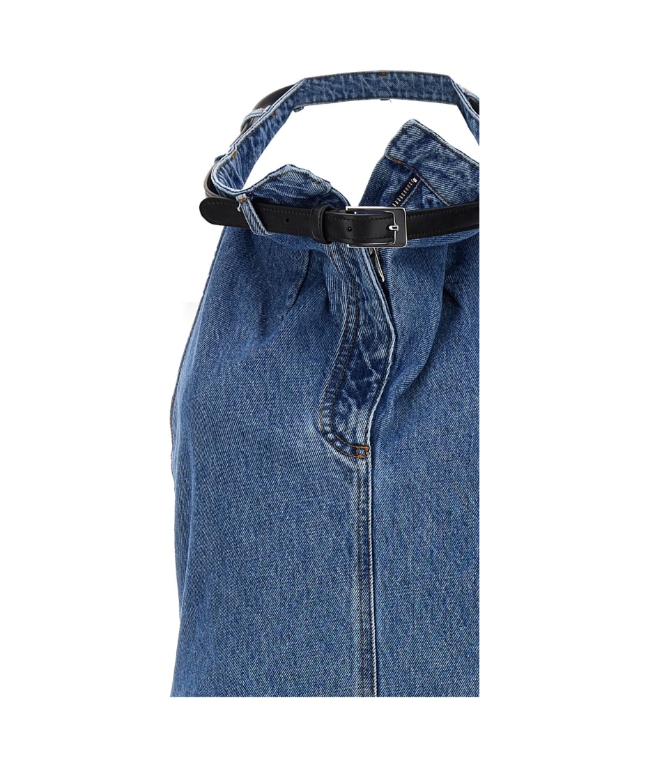 ワンピース Coperni 'Belt Halter Neck' dress Coperni - Belt Halter Neck Dress W.Blue – WDLT117