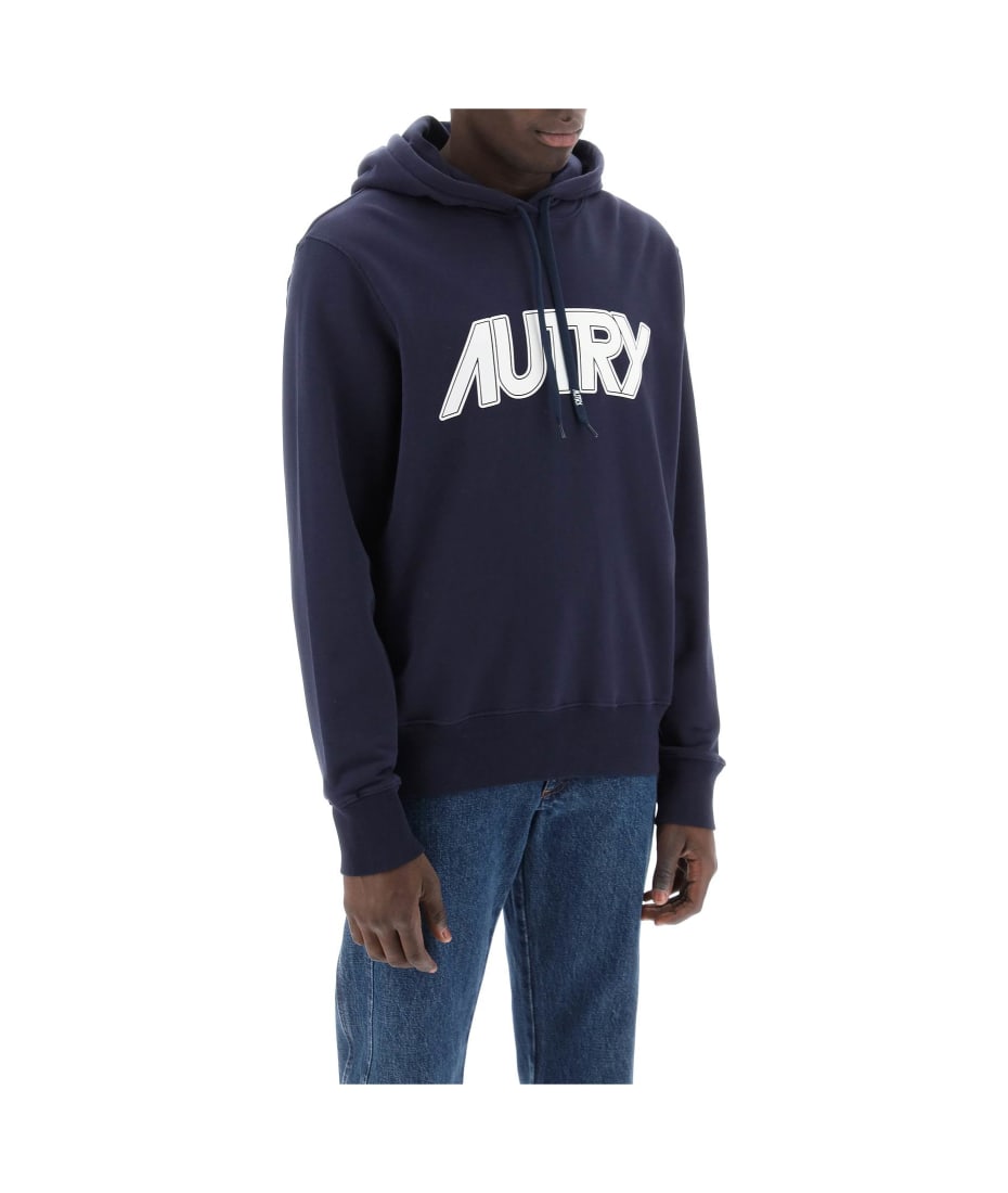 AUTRY｜HOODIES/SWEATS (HOPM A2JB) Autry embroidered-logo Hoodie | Grey | FARFETCH