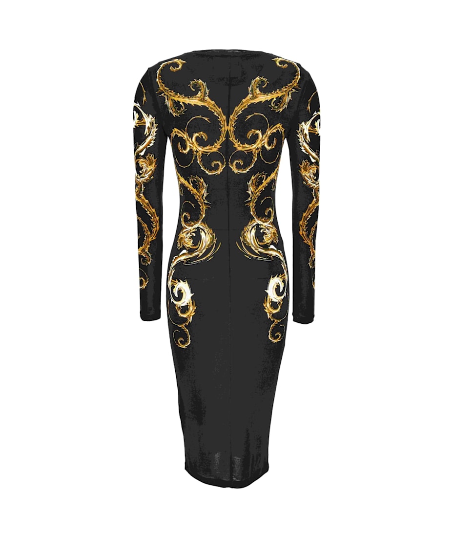 【関税込み】Versace Jeans Couture ロングドレス Versace Jeans Couture Dress | italist