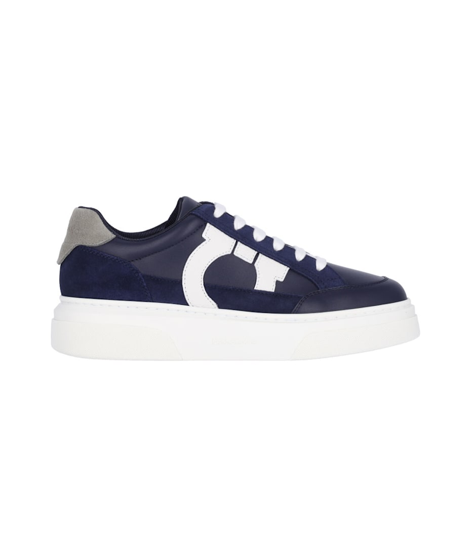 スニーカー FERRAGAMO GANCINI SNEAKERS Gancini sneaker - Men | Ferragamo