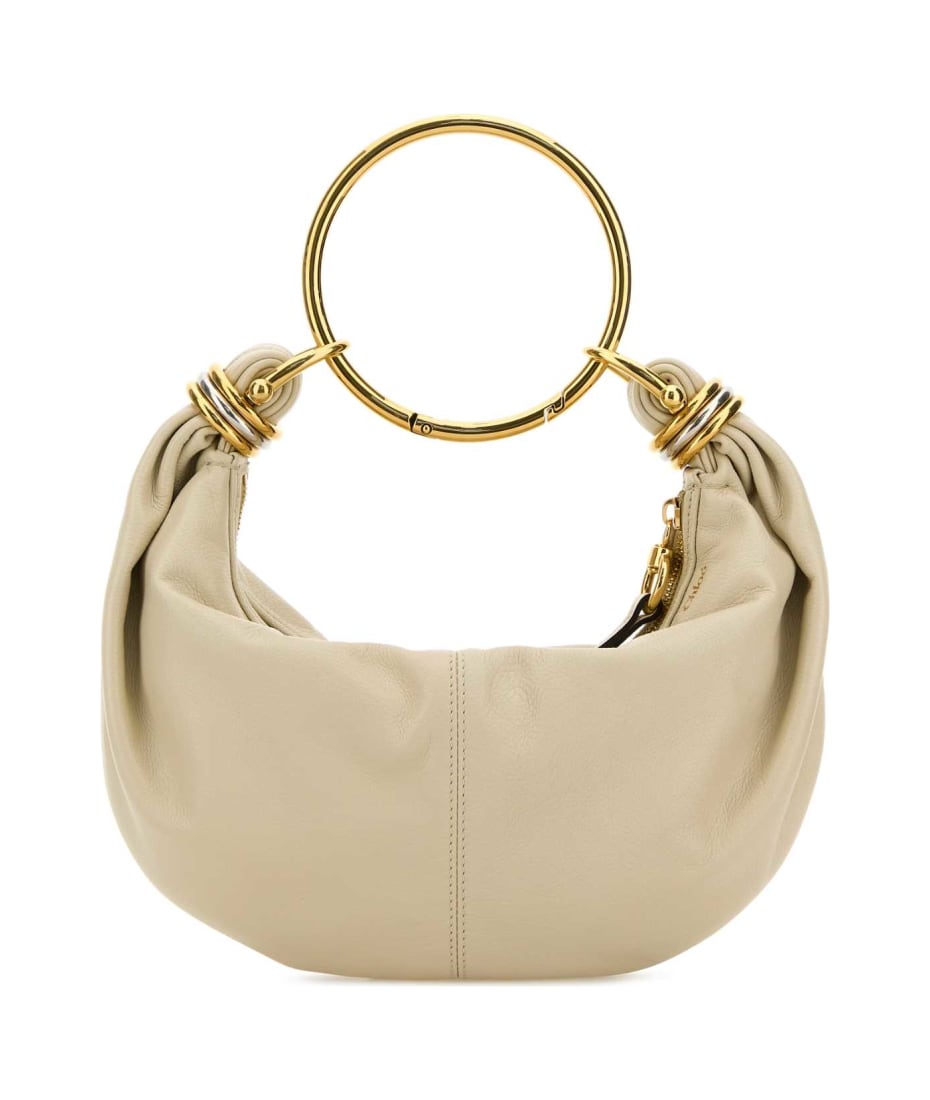 ハンドバッグ CHLOE IVORY LEATHER BRACELET HANDBAG Chloé Ivory Leather Bracelet Handbag | italist