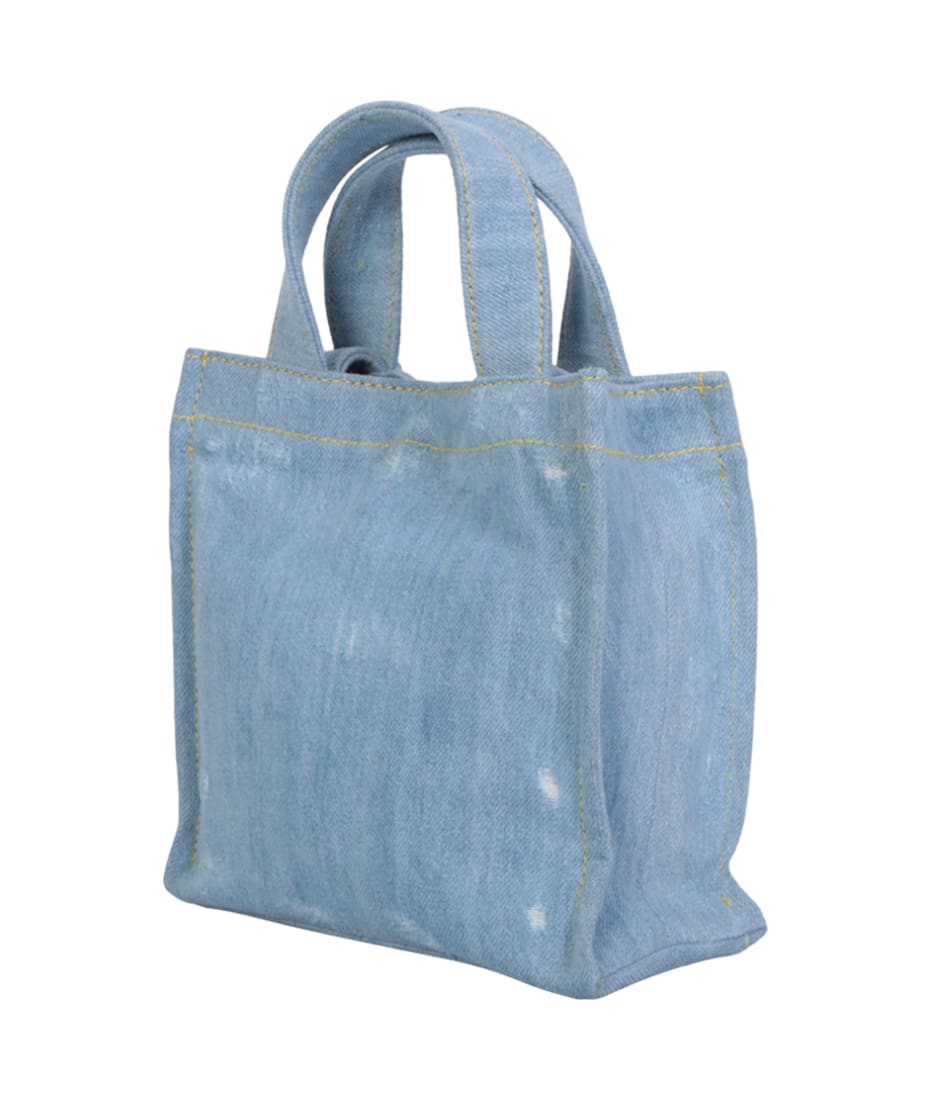 【送料&関税込】Acne Studios Denim Logo Bag Acne Studios Denim Logo Bag | italist