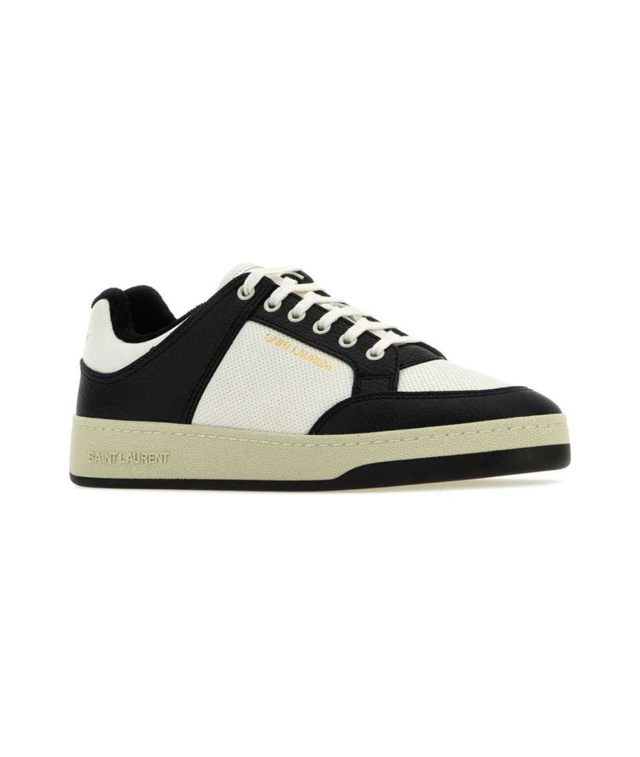 スニーカー SAINT LAURENT TWO-TONE LEATHER SL/61 SNEAKERS Saint Laurent Two-tone Leather Sl/61 Sneakers | italist