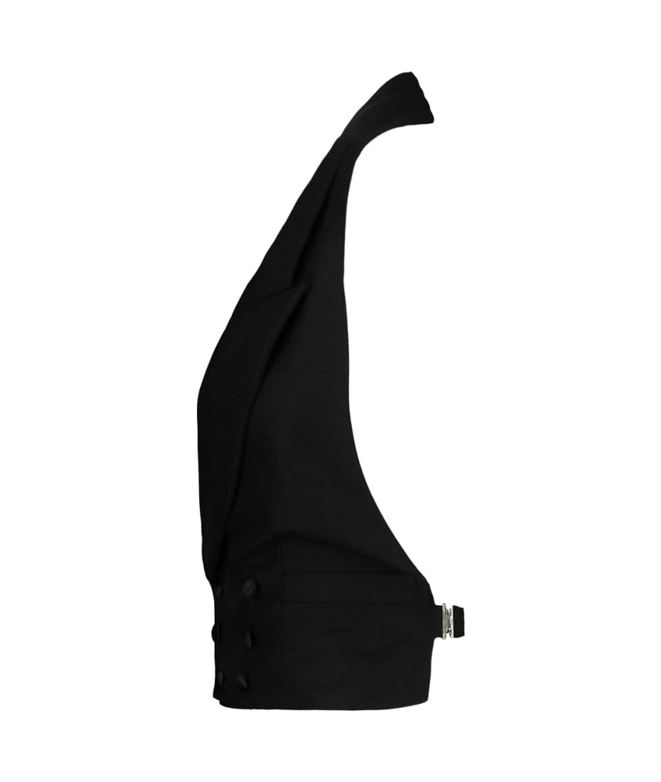 【送料&関税込】Maison Margiela Halterneck Sleeveless Double Maison Margiela Halterneck Sleeveless Double-breasted