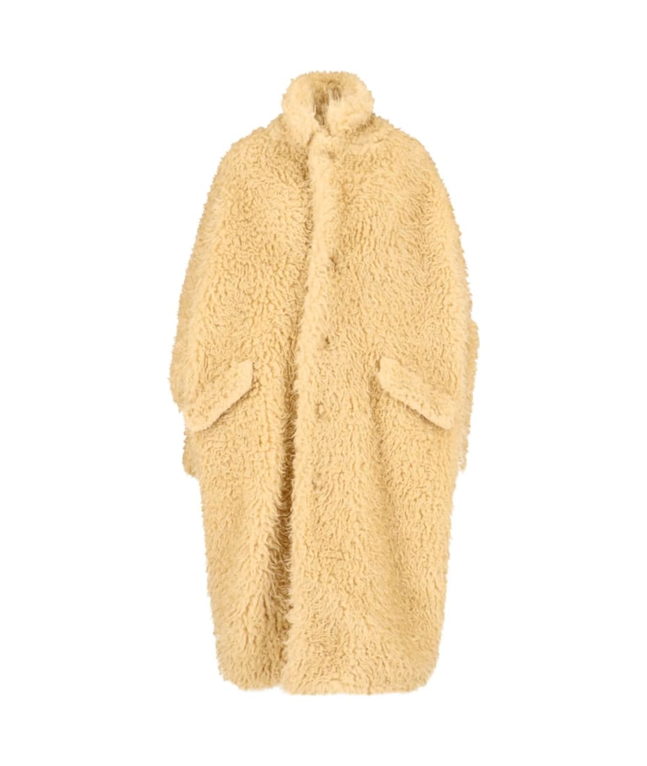 MM6 Maison Margiela Fur-effect Coat | italist