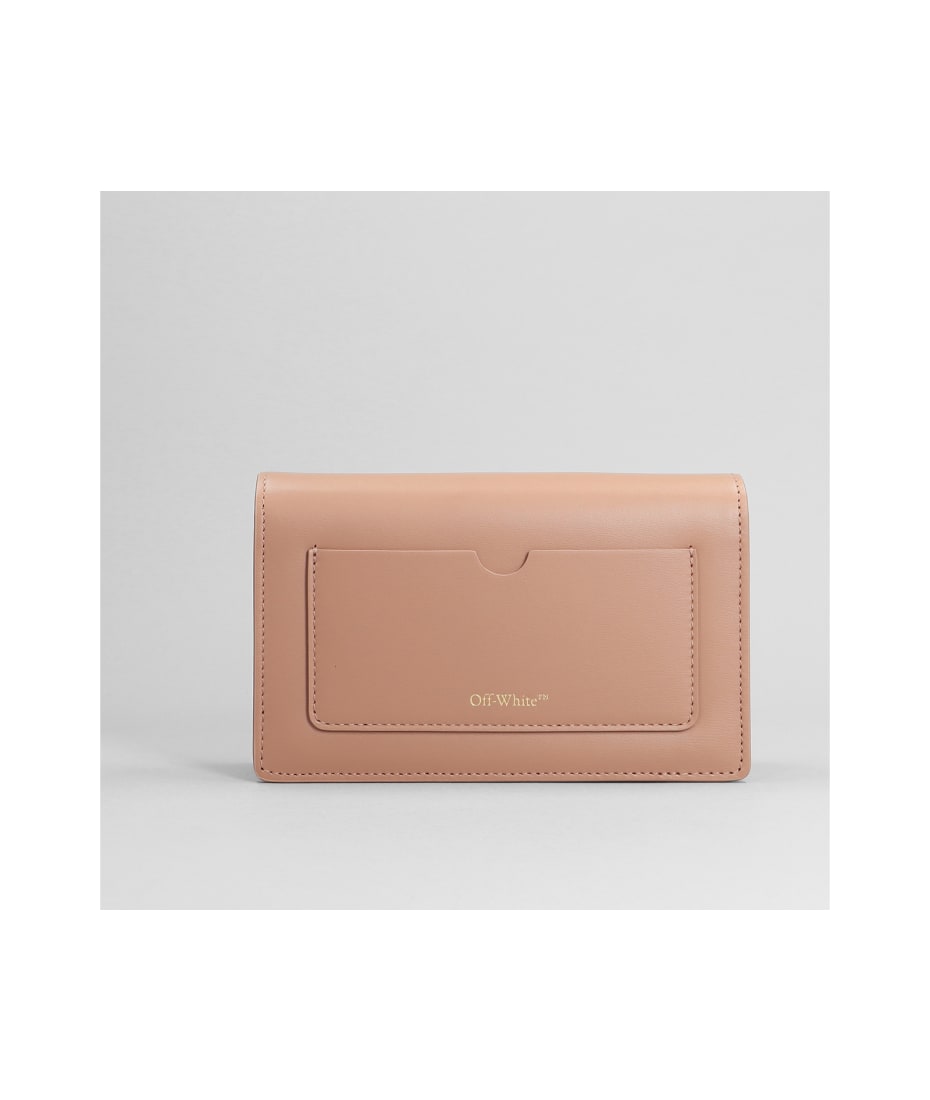 Off-White c/o Virgil Abloh Wallet In Rose-pink Leather