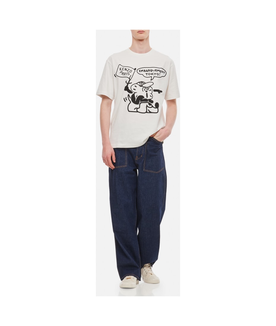 美品⬛︎KENZO⬛︎BOKE BOY TRAVELS CLASSIC TS⬛︎M