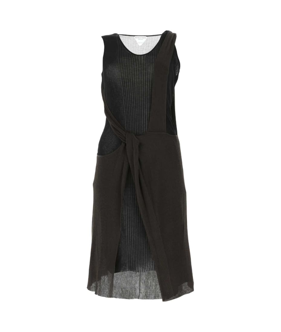 ワンピース BOTTEGA VENETA Two-Tone Cotton Blend Dress Bottega Veneta Two-tone Cotton Blend Dress | italist, ALWAYS
