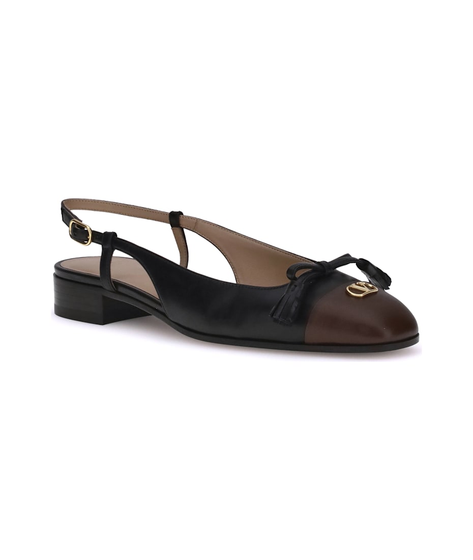 バレエシューズ Valentino Garavani Valet Du Roi Ballerinas In Smooth Leather Valentino Garavani Valet Du Roi Ballerinas | italist, ALWAYS