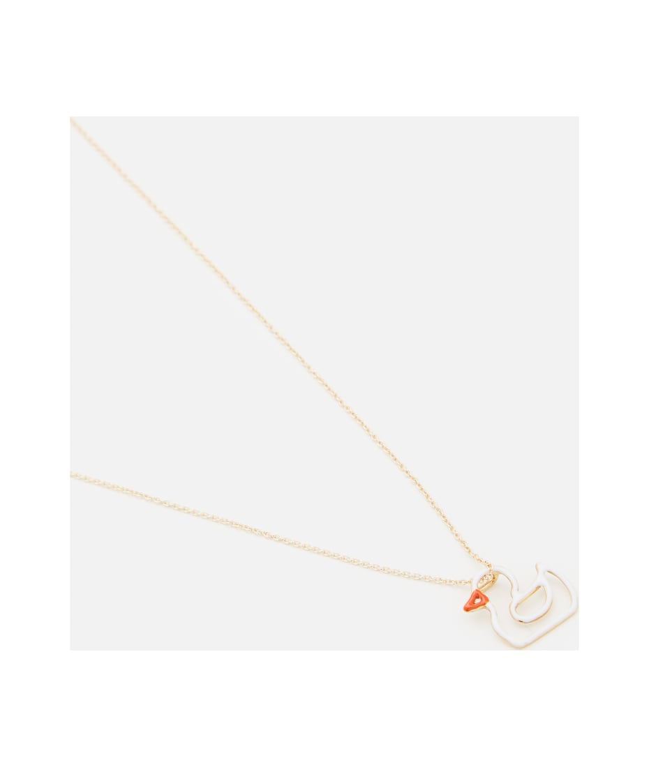 ALIITA ネックレス PATITO ENAMEL YELLOW NECKLACE aliita-woman-necklaces-soap-