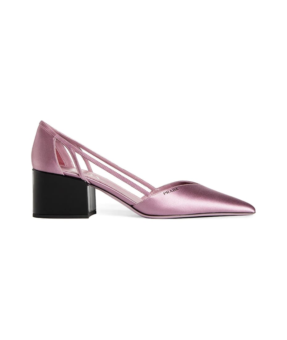パンプス Prada Satin Cut-Out Pumps Prada Satin Cut-out Pumps | italist