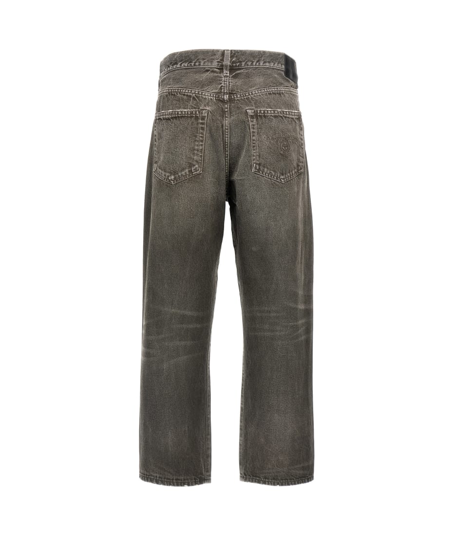 デニム・ジーパン R13 FW24 'Cross Over' jeans (R13W2048D268A MUDGREY) R13 Crossover Jeans | Saks Fifth Avenue