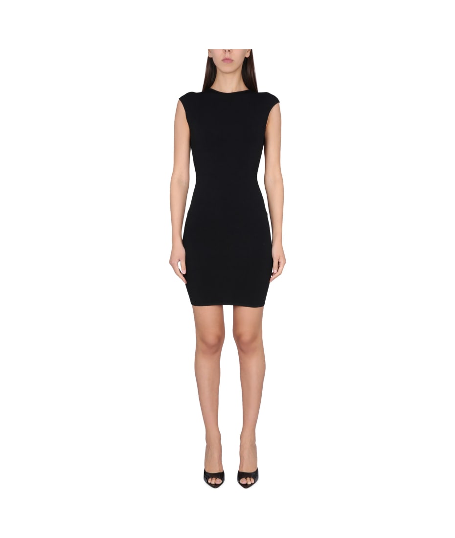 【送料&関税込】Dsquared2 Open Back Bodycon Dress Dsquared2 Open back bodycon dress - Black | S72CV0390S18245900