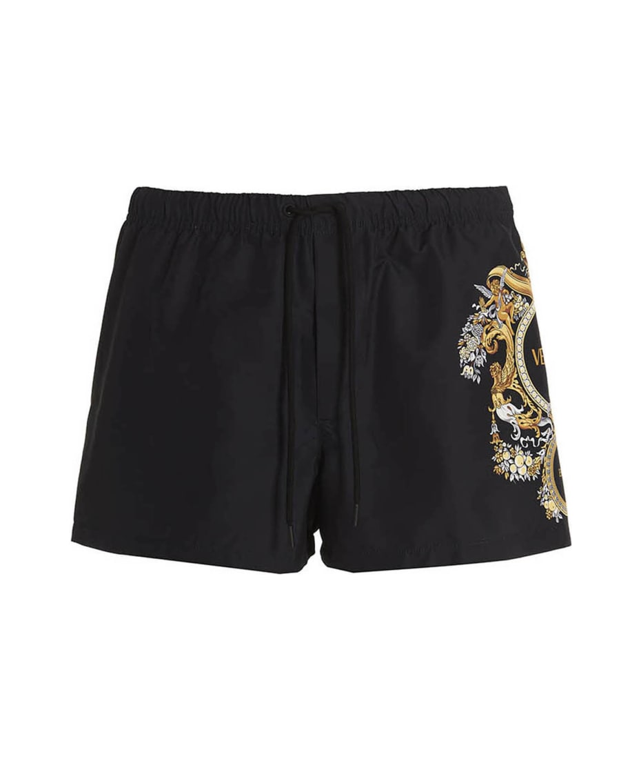 Versace ' Milano Est 1978' Swimming Trunks | italist, ALWAYS