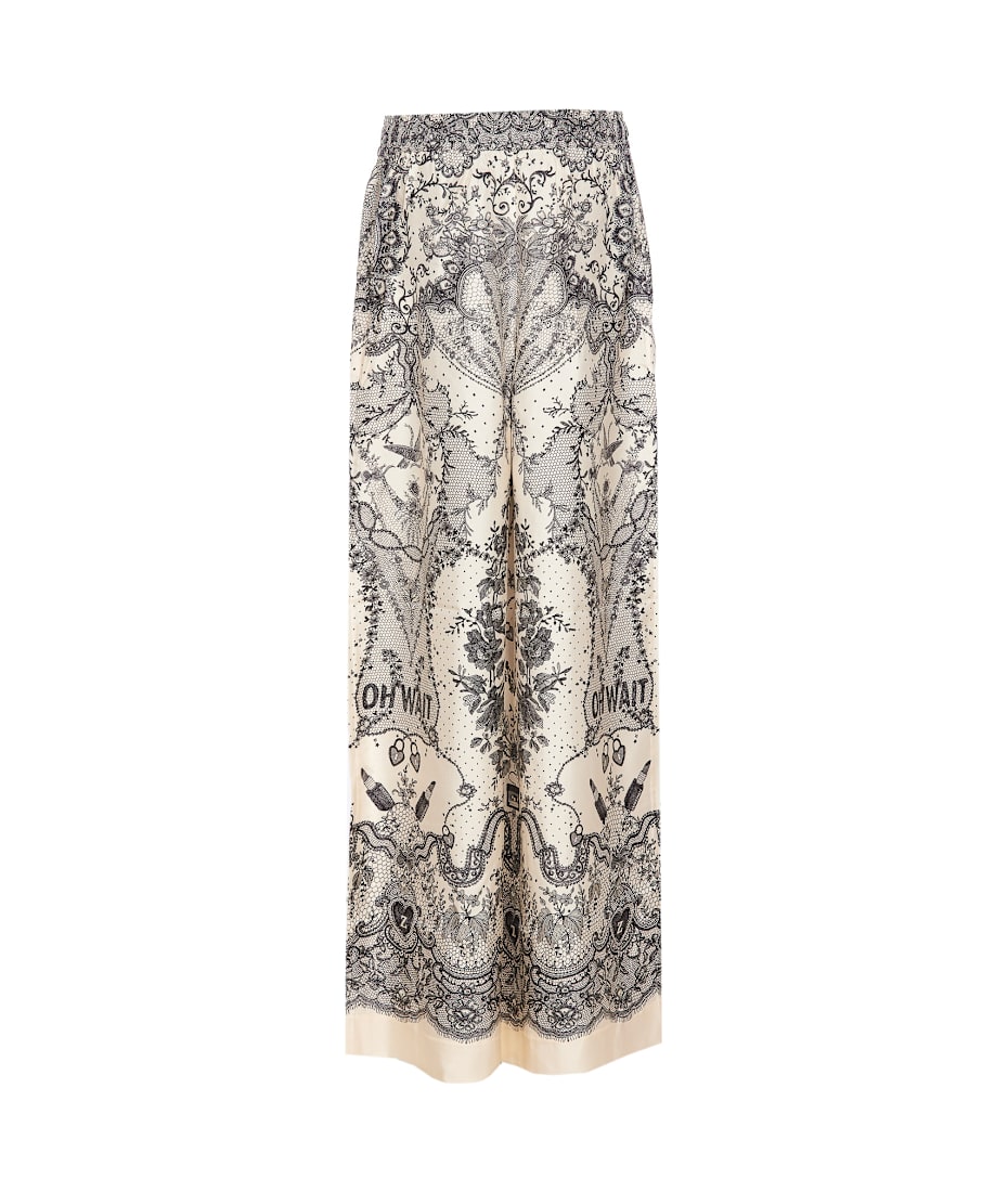 【送料&関税込】Zimmermann Printed Silk Crush Wide-leg Pant Zimmermann Printed Silk Crush Wide-leg Pant | italist