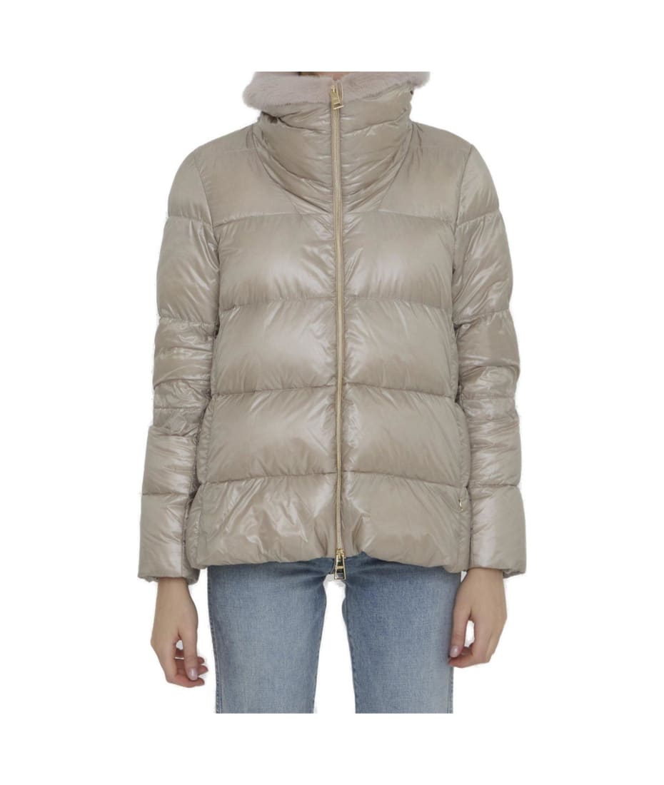 Herno High-neck Zipped Down Jacket | italist