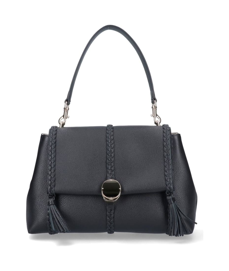 【関税&送料込】Chloe Penelope Medium Grainy Leather Shoulde Chloé Penelope Medium Shoulder Bag | italist