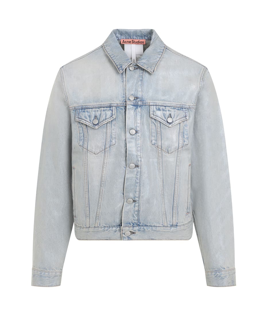 【Acne Studios】 Olido denim jacket Acne Studios Olido Denim Jacket in Natural | Lyst