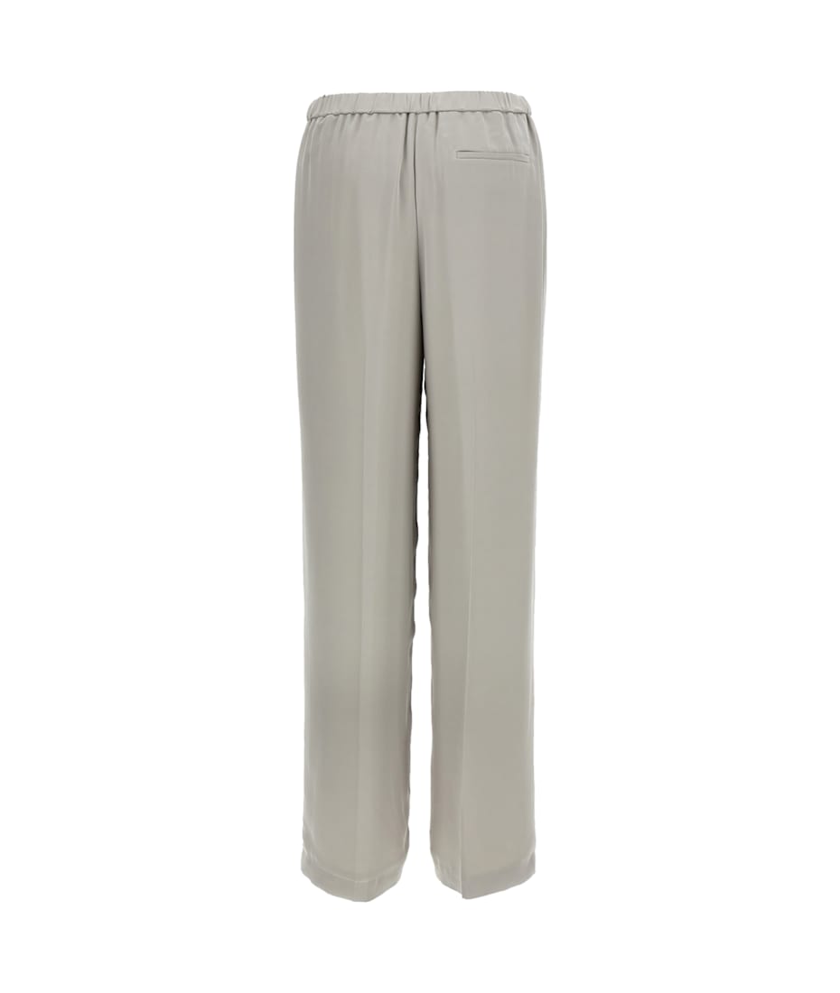 パンツ Theory Wide Pull-On Silk Trousers Theory 'wide Pull On' Pants | italist