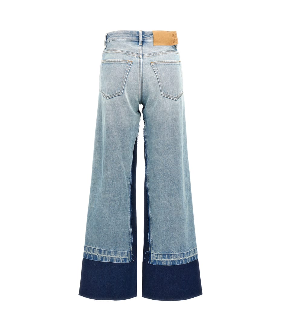 【関税＆送料込み】Mm6 Maison Margiela Contrast Insert Jean Mm6 By Maison Margiela Contrast Insert Jeans | ShopSimon