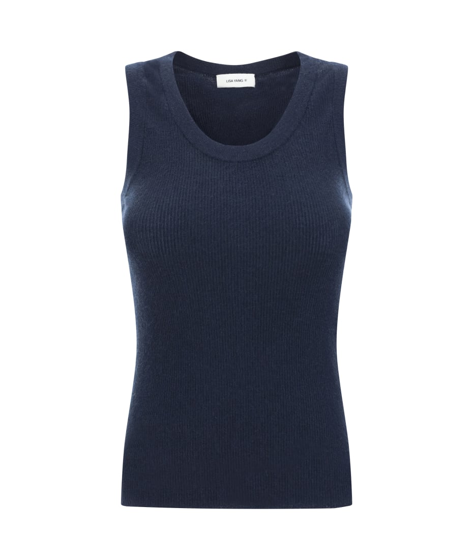 LISA YANG: sweater for woman - Navy