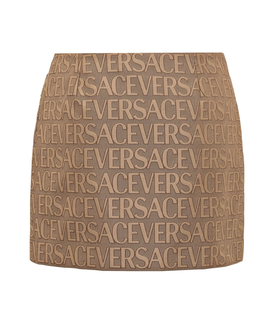 【送料&関税込】Versace Jacquard Mini Skirt Versace Jacquard Mini Skirt | italist
