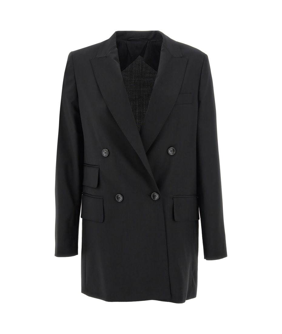 ジャケット Max Mara 'Nebbie' blazer Nebbie virgin wool blazer in red - Max Mara | Mytheresa