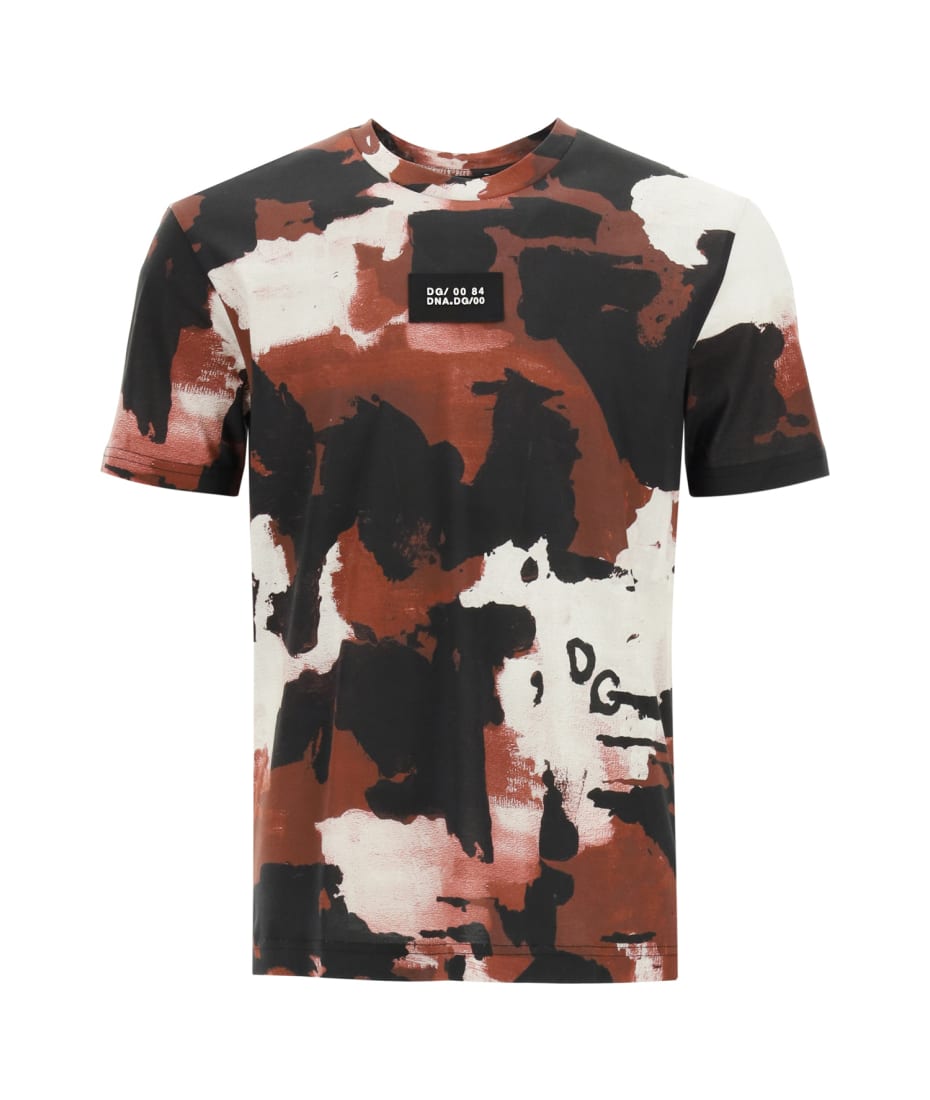 Dolce & Gabbana Camouflage T-shirt | italist