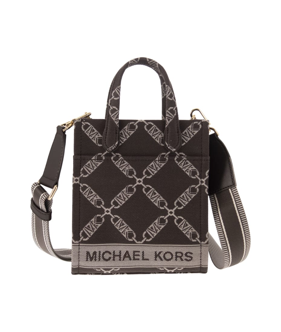 Michael Kors Karlie Black Leather Shopper 30S2GCDT3L001  Bags