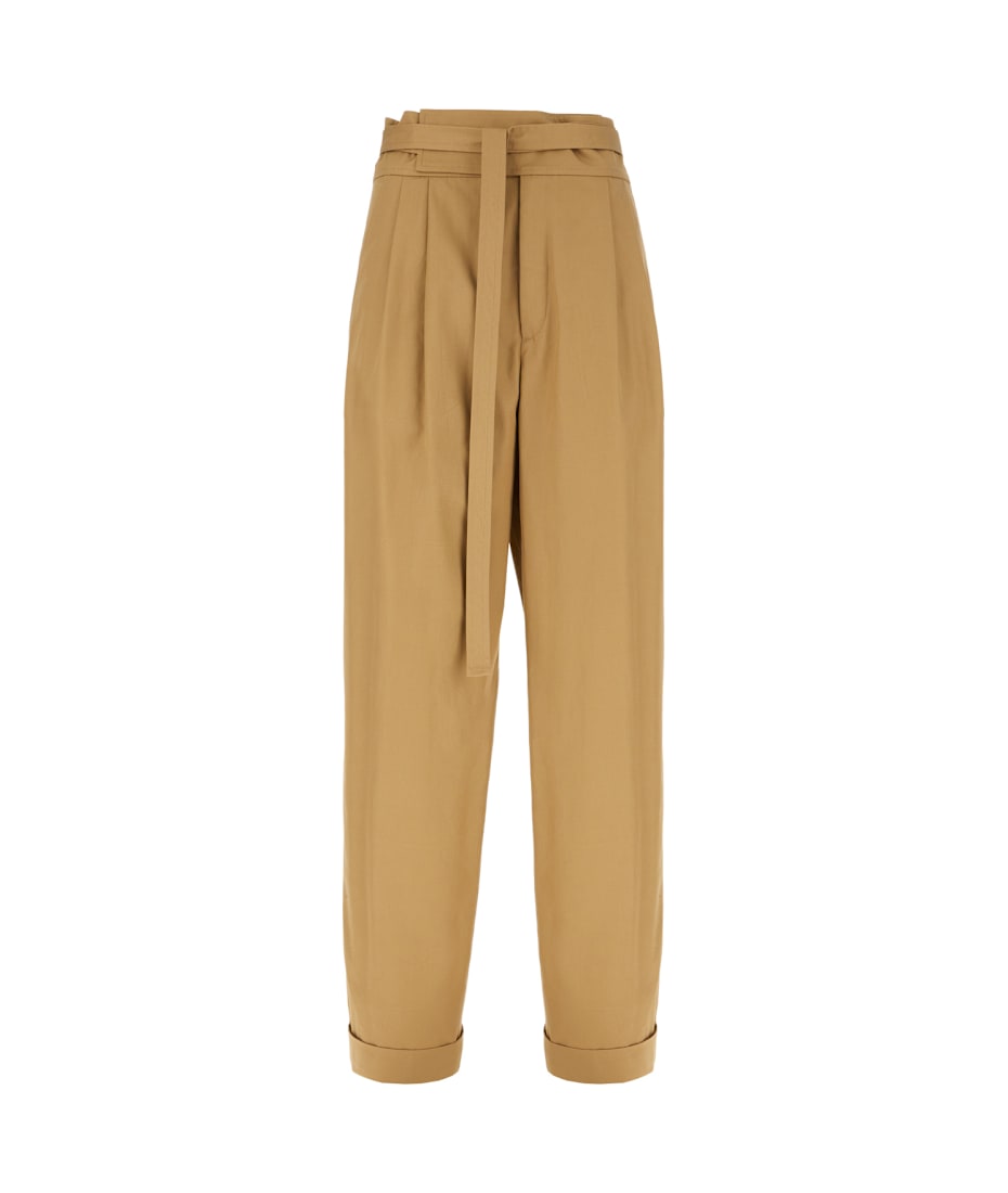 【送料&関税込】Saint Laurent Beige Cotton Pants SAINT LAURENT: Pants men - Beige | Saint Laurent pants