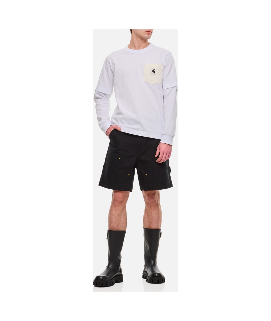 Sacai X Carhartt Wip L/s Cotton T-shirt | italist
