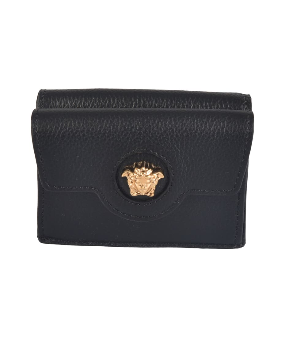 Versace Logo Trifold Wallet | italist