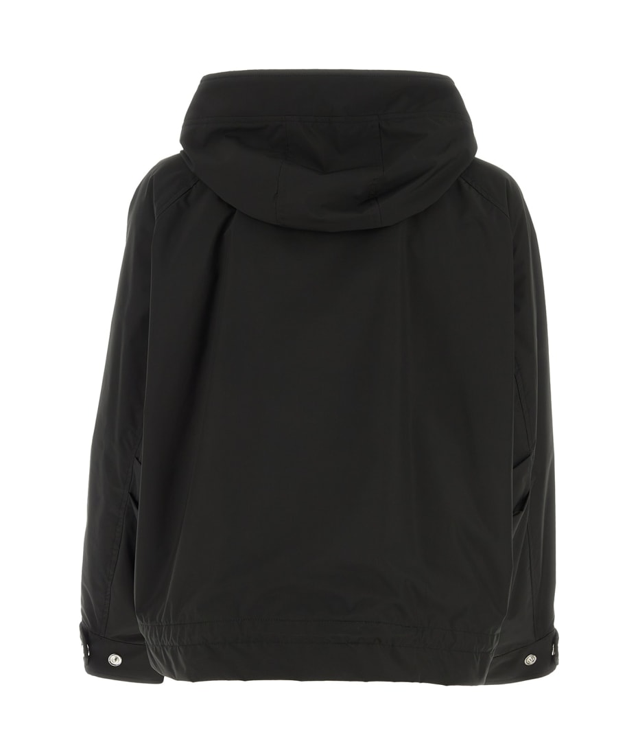 ジャケット Moorer Black Polyester Jill Jacket Moorer Black Polyester Jill Jacket | italist