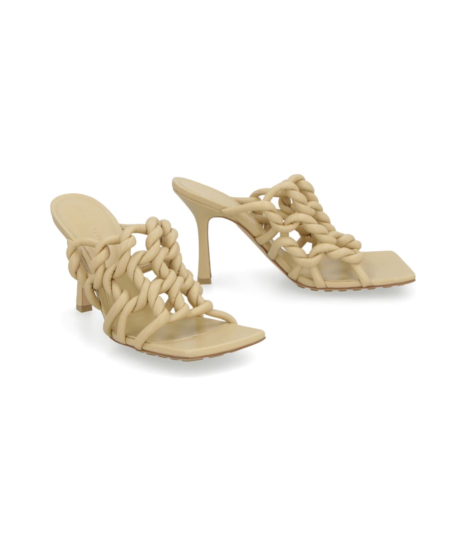 Bottega Veneta Stretch Twist Leather Mules | italist, ALWAYS
