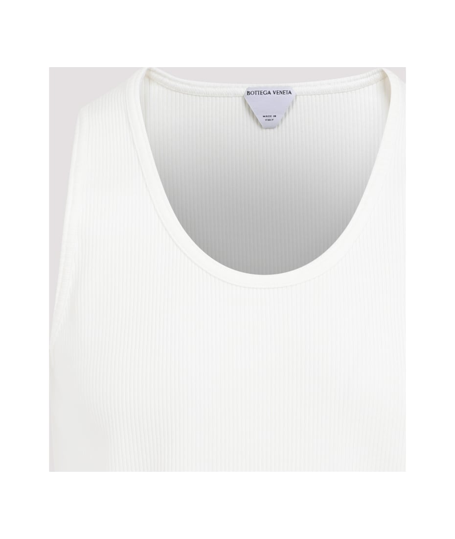 Bottega Veneta Logo-patch Cotton Tank Top | italist, ALWAYS
