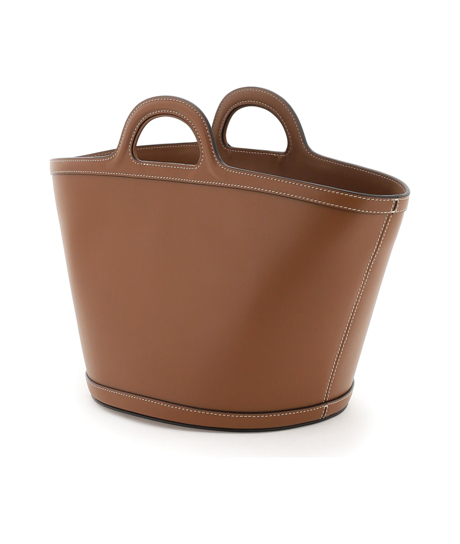 Marni Tropicalia Small Bag In Brown Leather | italist
