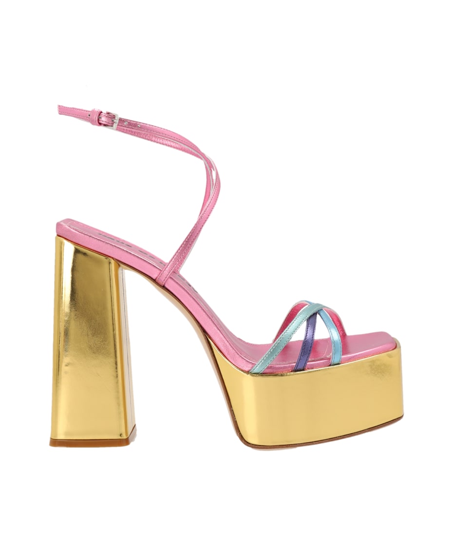 サンダル・ミュール HAUS OF HONEY Platform sandals Multicolor Haus of Honey Platform Sandals | italist