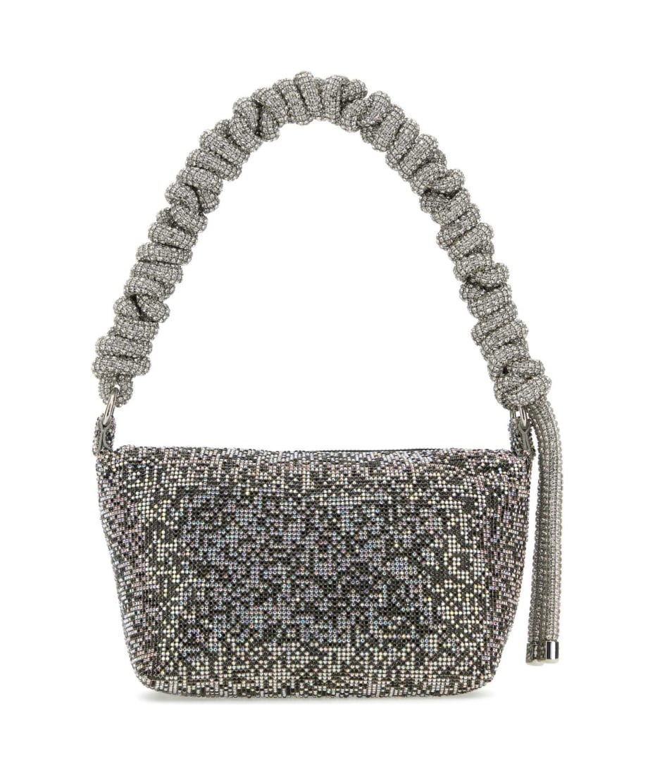 トートバッグ KARA FW23 Black rhinestones handbag (HB350F2116 BLKPXL) Kara Black Rhinestones Handbag | italist