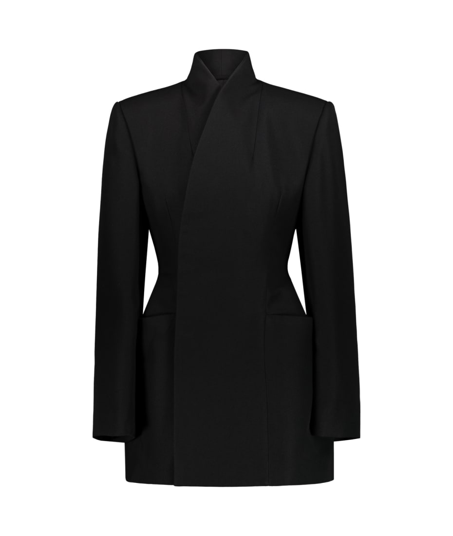 ジャケット BALENCIAGA SS24 'Hourglass' jacket (773776TOW58 4673) Hourglass Denim Jacket Dark Indigo | The Webster