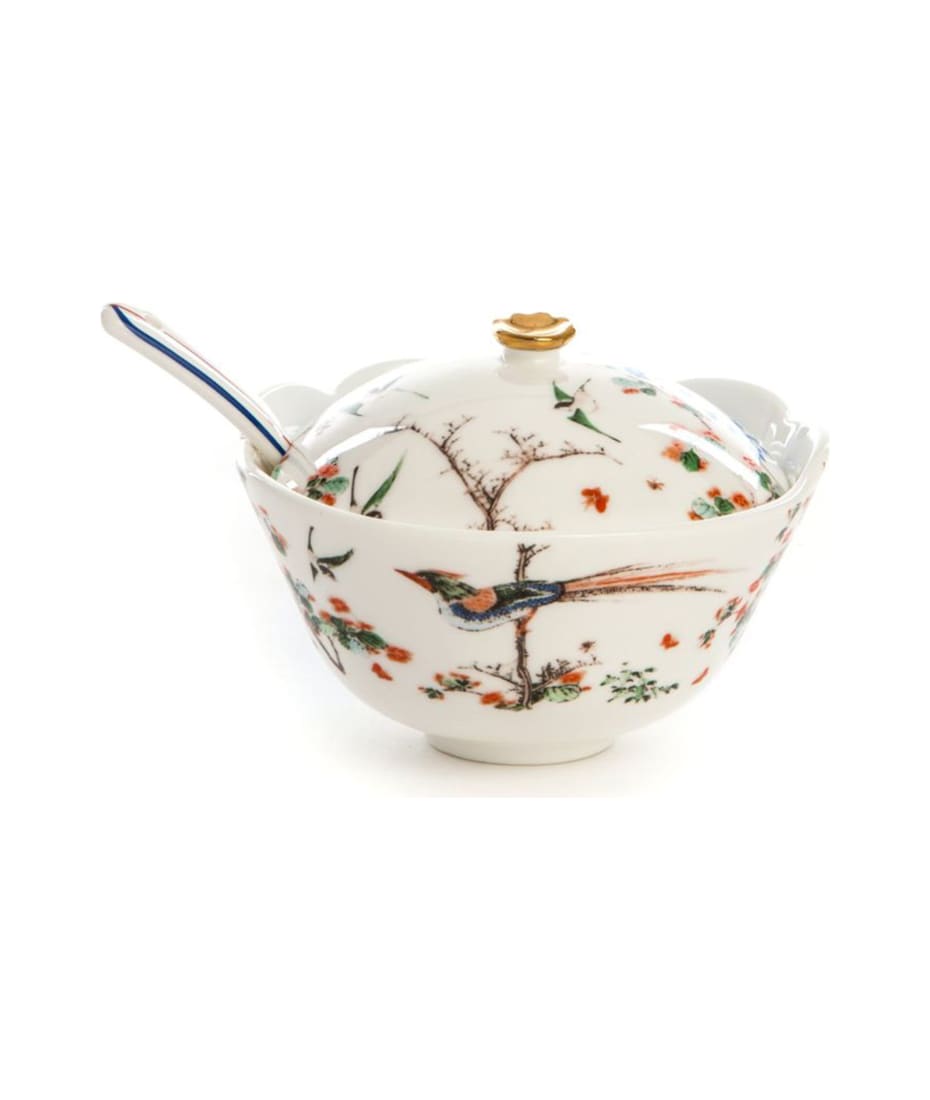 Seletti Sugar Bowl ' Hybrid Maurilia' - Multicolor